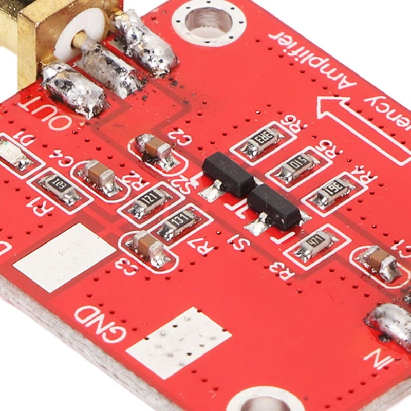 Bewinner 10dBm RF Broadband Amplifier, 10KHz-100MHz High Frequency, High Gain, Low VSWR, 12V DC, 30mA, P-1 Output 10dBm - Image 4